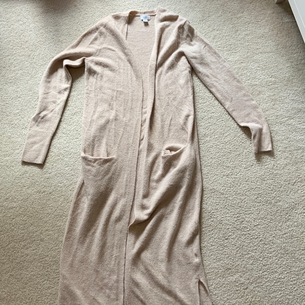 Long Duster cardigan Medium Tall Old Navy